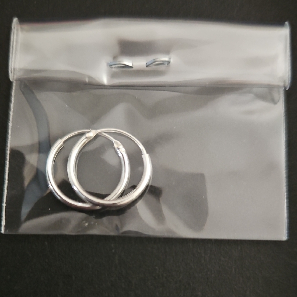 Sterling Silver Hoop Earrings